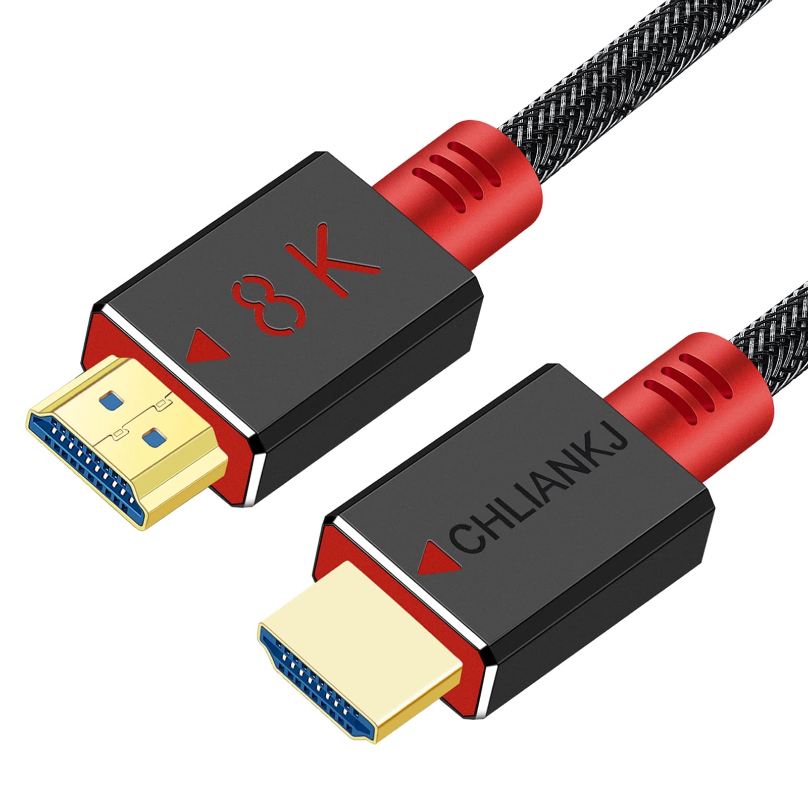 Amazon | CHLIANKJ 8k HDMI 2.1 ケーブル、ウルトラハイスピード